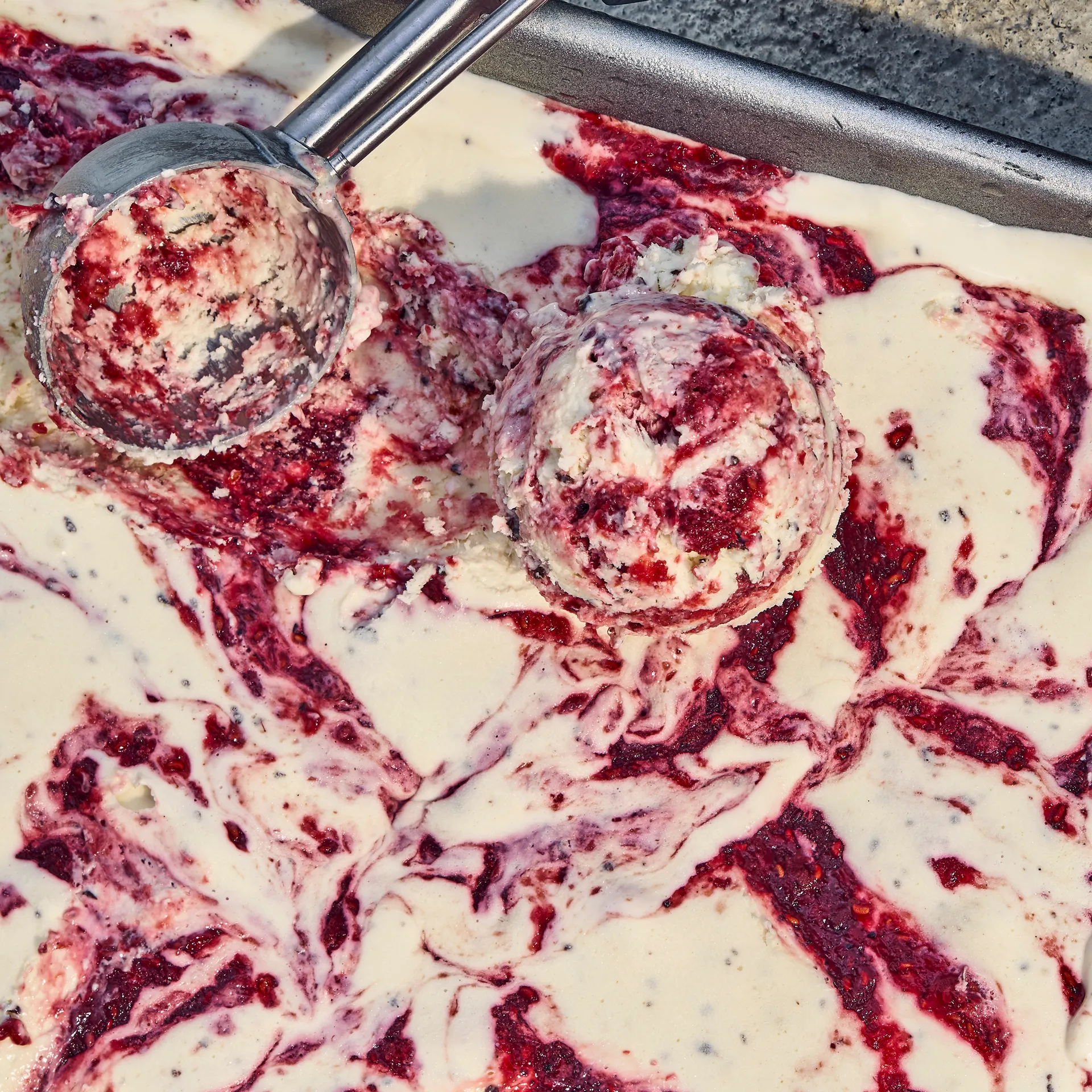 raspberry ice cream